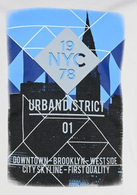 Blue Effect Jungen T-Shirt URBAN DISTRICT kreide