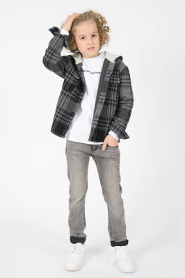 Blue Effect Jungen Ultrastretch Jeans Relaxed-Fit light black SLIM