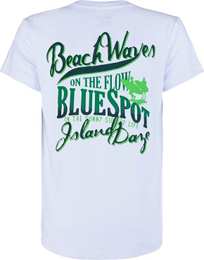 Blue Effect T-Shirt BEACH WAVES schneeweiß