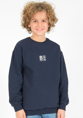 Blue Effect Jungen Sweat-Shirt Oversized BE dunkemarine 152