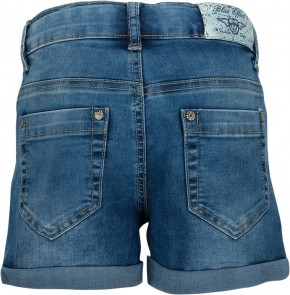 Blue Effect Mädchen Jeans-Short Patch blue denim light