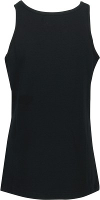 Blue Effect Ringerrücken-Top schwarz