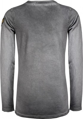 Blue Effect Mädchen Langarm-Shirt/Longsleeve Wendepailletten PEACE mausgrau 170/176