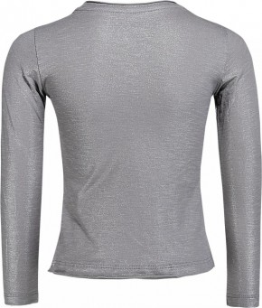 Blue Effect Mädchen Langarm-Shirt/Longsleeve Wendepailletten BLUE HEART mausgrau 98/104
