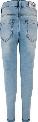 Blue Effect Mädchen Jeans Jegging cropped blue bleached NORMAL
