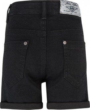 Blue Effect Mädchen High-Waist Jeans Short black clean NORMAL