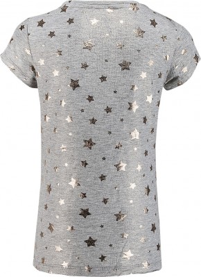 Blue Effect Mädchen T-Shirt CITY STATE 84 grau melange 110/116