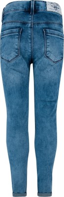 Blue Effect Mädchen cropped Jeans light blue side stripe NORMAL 158