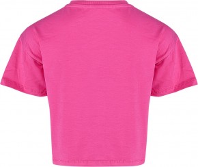 Blue Effect Mädchen Boxy T-Shirt BE CAREFUL pink 128