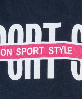 Blue Effect Mädchen Boxy Sweat-Shirt SPORT STYLE dunkelmarine