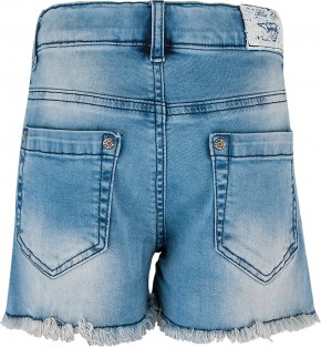 Blue Effect Mädchen Jeans-Short mit Spitze medium blue NORMAL