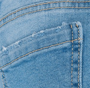 Blue Effect Mädchen High-Waist Jeans-Short light blue NORMAL