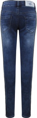 Blue Effect Mädchen Ultrastretch Jeans blue seitl. Metallplättchen NORMAL