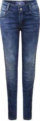 Blue Effect Mädchen Ultrastretch Jeans blue seitl. Metallplättchen NORMAL