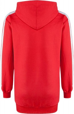 Blue Effect Mädchen Long-Kapuzen-Sweat-Shirt/Hoodie SNAZZY feuerrot 128