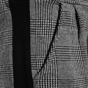 Blue Effect Mädchen Hose mit seitl. Streifen karo grau