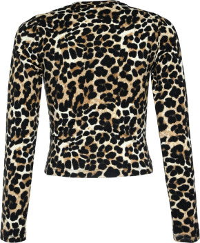 Blue Effect Mädchen Boxy Langarm-Shirt Leo