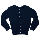 Aya Naya Feinstrick Cardigan ROXANNE navy Gr. 98-3y