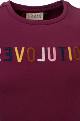 LOOXS REVOLUTION T-Shirt plum
