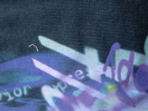 Carbone Legging 7/8 purple badges