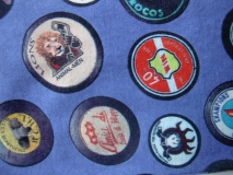 Carbone Legging 7/8 purple badges