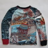 Carbone Langarmshirt / Longsleeve Eskimo-Print