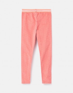 Joules Mädchen Feincord Legging CALLEN Sterne pink