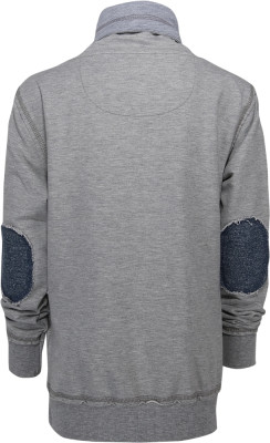 Blue Effect Sweat-Shirt / Sweater grau melange