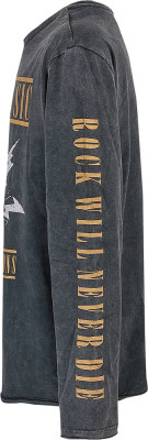 Blue Effect Jungen Langarm-Shirt/Longsleeve METAL MUSIC schwarz use