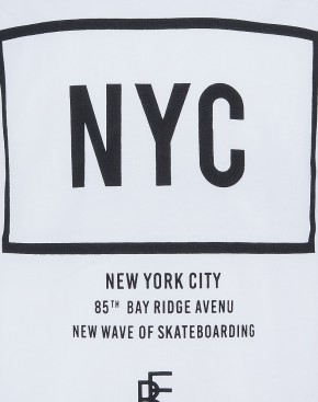 Blue Effect Jungen T-Shirt NYC weiß