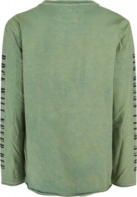 Blue Effect Jungen Langarm-Shirt/Longsleeve METAL MUSIC smoke green