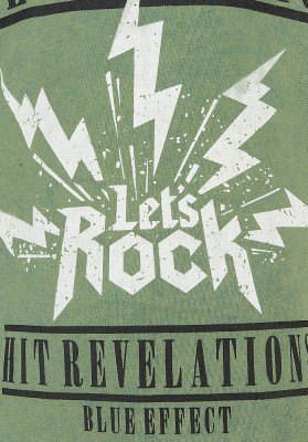 Blue Effect Jungen Langarm-Shirt/Longsleeve METAL MUSIC smoke green