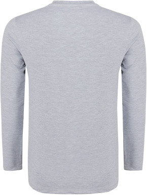 Blue Effect Jungen Langarmshirt/Longsleeve FUN hellgrau melange