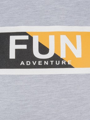 Blue Effect Jungen Langarmshirt/Longsleeve FUN hellgrau melange