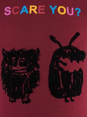 Blue Effect Jungen Langarm-Shirt/Longsleeve SCARE YOU winterrot