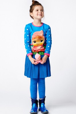 Mim-Pi Legging jeansblau meliert