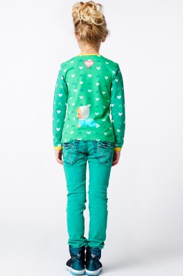 Mim-Pi Langarm-Shirt/Longsleeve Püppchen multicolor