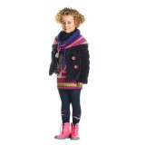Mim-Pi Teddy-Jacke navy
