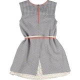 Kiezel-tje Kleid schwarz-karriert Gr. 134/140