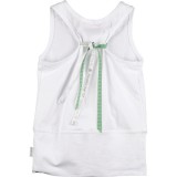 Kiezel-tje Top Print weiß