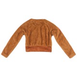 Kiezel-tje Teddy-Cardigan/Weste caramel brown