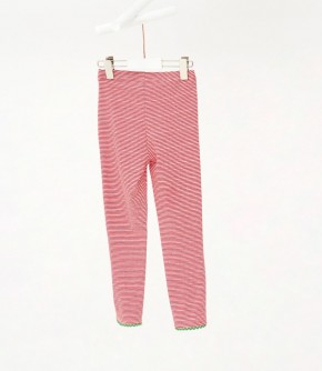 Mim-Pi Legging Streifen rot weiß 116