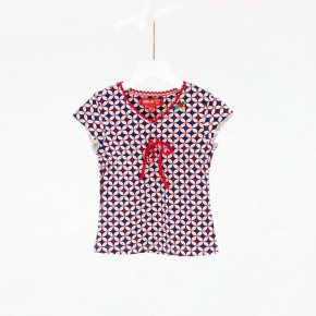 Mim-Pi T-Shirt blau rot