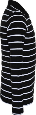 Blue Effect Mädchen Ripp-Shirt / Langarmshirt Streifen schwarz weiß 128