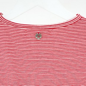 Mim-Pi Kurzarm-Kleid Flamenco-Tänzer rot-weiß