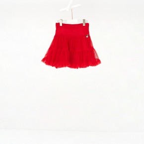 Mim-Pi Petticoat-Rock/Tüllrock rot