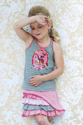 Mim-Pi Rock Muster-Mix rosa