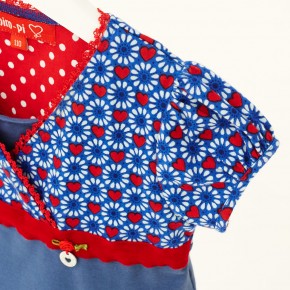 Mim-Pi T-Shirt rot-weiß-blau 110