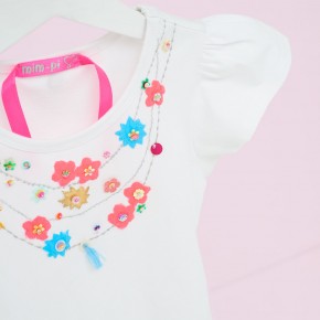 Mim-Pi T-Shirt weiß