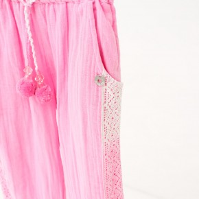 Mim-Pi Hose Crinkel-Optik rosa 110